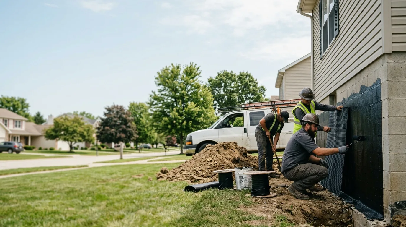 Basement Waterproofing in Sterling, IL near me